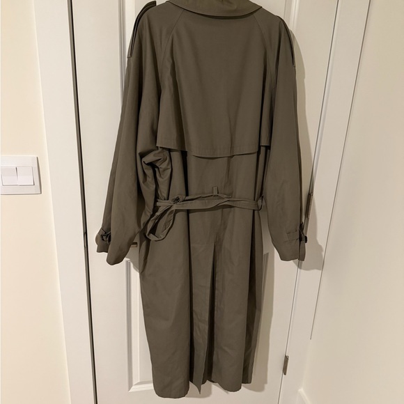 Context Men's Khaki Trench Coat - Picture 3 of 7